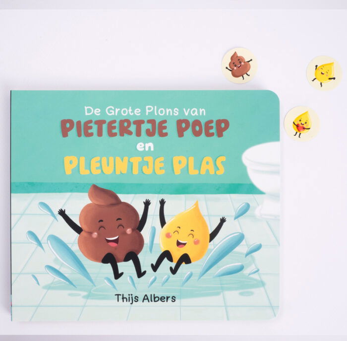 Boek: De Grote Plons van Pietertje Poep en Pleuntje Plas - Afbeelding 2