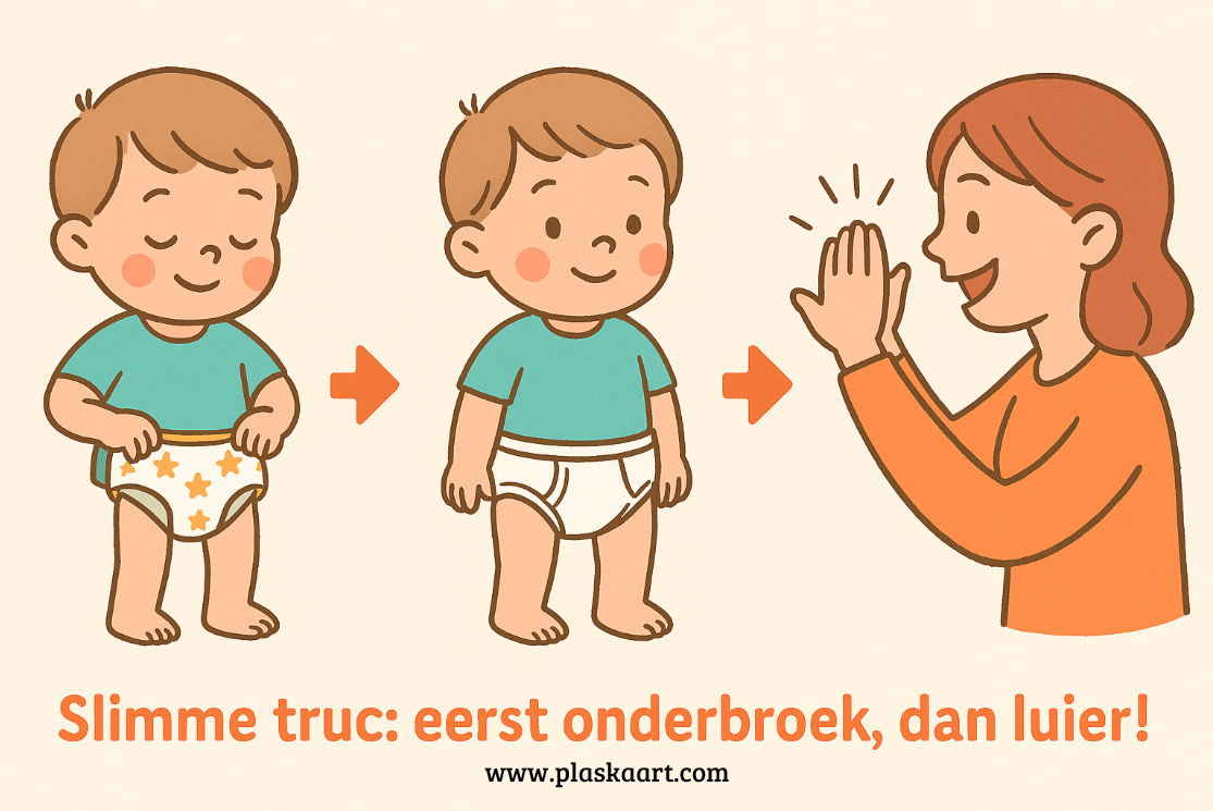Zindelijkheidsbroekjes: slimme truc!